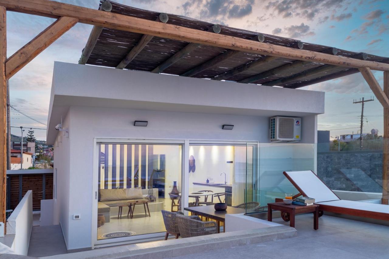 Wave, An Idyllic Seafront Suite By Nirousuites Kokkini Hani المظهر الخارجي الصورة